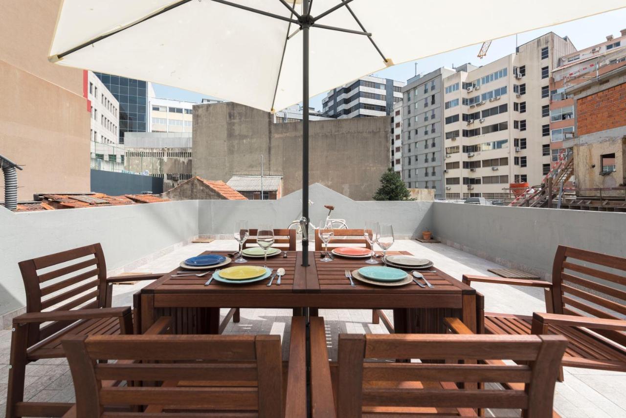 Bmyguest - 156 Trindade House & Terrace Apartment Porto Bagian luar foto